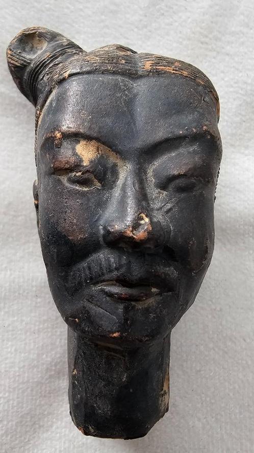 chinese krijger terracotta standbeeld hoofd oud!!, Antiek en Kunst, Kunst | Beelden en Houtsnijwerken, Verzenden