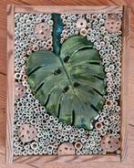 Bijenhotel, insectenhotel. Model palmblad., Tuin en Terras, Tuinwanddecoratie, Ophalen of Verzenden, Nieuw