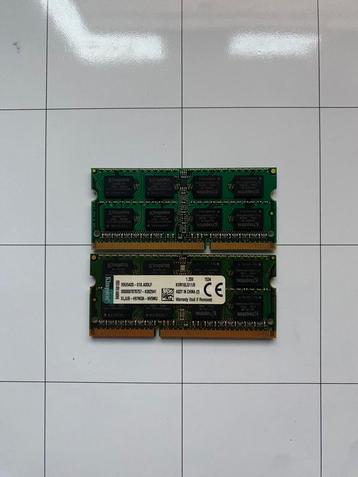 Kingston 16GB (2x8GB) PC-12800S 1600Mhz DDR3 beschikbaar voor biedingen