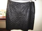 E1028 Betty Barclay mt 40 rok zwart imitatiesuède, Kleding | Dames, Rokken, Maat 38/40 (M), Verzenden, Zwart, Betty Barclay