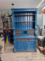 Mooie blauwe kast te koop wegens verhuizing, Gebruikt, 200 cm of meer, Ophalen of Verzenden, Landelijk