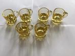 6 antieke borrelglaasjes met oor, Antiek en Kunst, Ophalen of Verzenden