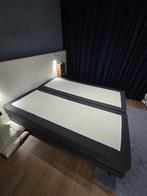 Swiss Sense Boxspring 160x200 - Antraciet Grijs, Ophalen, Gebruikt, Tweepersoons, 200 cm