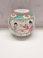 ANTIEKE CHINESE FAMILLE ROSE GEMBERPOT, Antiek en Kunst, Ophalen of Verzenden