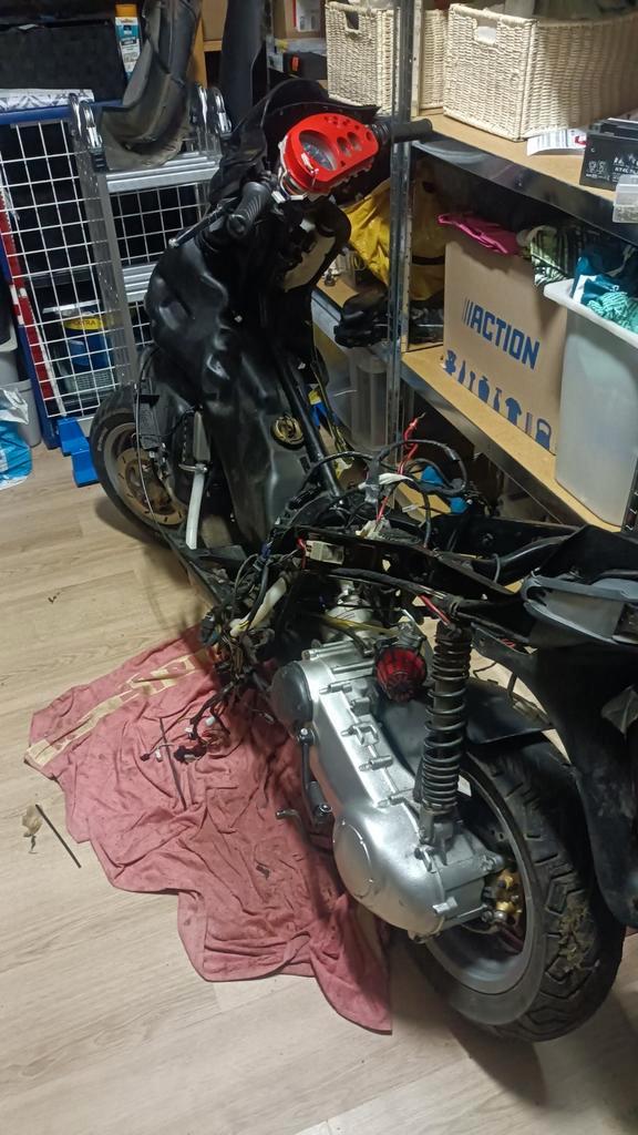 Gilera runner 70cc stage6mk2 stage1 dd lc blok teruil!!!, Motoren, Tuning en Styling, Ophalen