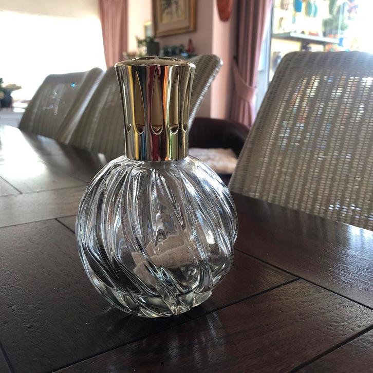 Glazen Lampe Berger - Sfeervolle Aromatherapie, Huis en Inrichting, Woonaccessoires | Kandelaars en Kaarsen, Zo goed als nieuw