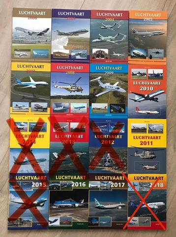 Luchtvaart boeken 2003 2004 2009 2010 2011 2017 vliegtuigen beschikbaar voor biedingen