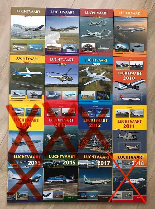 Luchtvaart boeken 2003 2004 2009 2010 2011 2017 vliegtuigen, Verzamelen, Luchtvaart en Vliegtuigspotten, Zo goed als nieuw, Boek of Tijdschrift