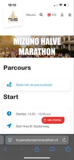 Startbewijs Halve Marathon Amsterdam 2025, Tickets en Kaartjes, Eén persoon