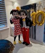 Mascotte mickey mouse en minnie mouse kostuum te huur, Hobby en Vrije tijd, Feestartikelen | Verhuur, Ophalen, Zo goed als nieuw
