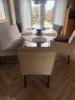 Eetkamerset, Ophalen, Gebruikt, 100 tot 150 cm, Eikenhout