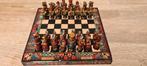 Aardewerk schaakspel Inca's vs. Spaanse Conquistadores, Hobby en Vrije tijd, Gezelschapsspellen | Bordspellen, Gebruikt, Ophalen of Verzenden