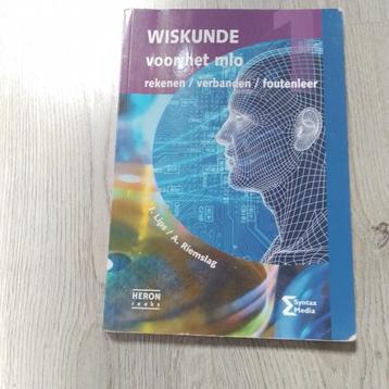 Wiskunde voor het MLO deel 1 beschikbaar voor biedingen