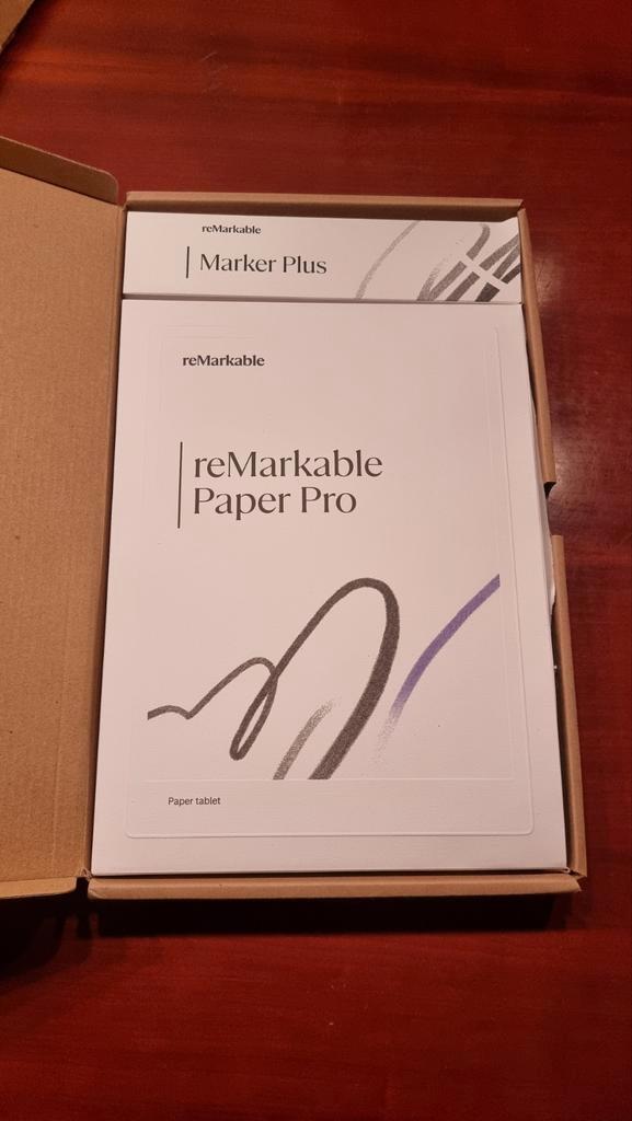 Remarkable Paper Pro + Marker Plus - Nieuwstaat!, Computers en Software, Apple iPads, Nieuw, Overige modellen, Ophalen of Verzenden