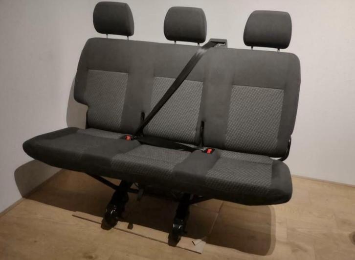 VW Transporter T5 T6 Bank  Achterbank 3-persoons bank, Auto-onderdelen, Interieur en Bekleding, Volkswagen, Gebruikt, Ophalen