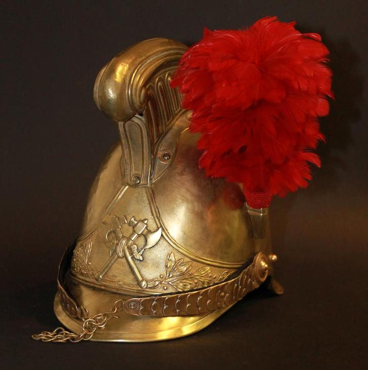 GEZOCHT. Belgische brandweer -helmen, -kepies en -sjako's., Verzamelen, Militaria | Algemeen, Overige soorten, Overige typen, Overige gebieden