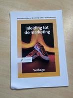 Samenvatting inleiding tot de marketing - Verhagen 6e editie, Ophalen of Verzenden, Zo goed als nieuw, Economie en Marketing