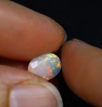 1,28 ct Natuurlijke Ethiopische Welo Opaal Gefacetteerd beschikbaar voor biedingen