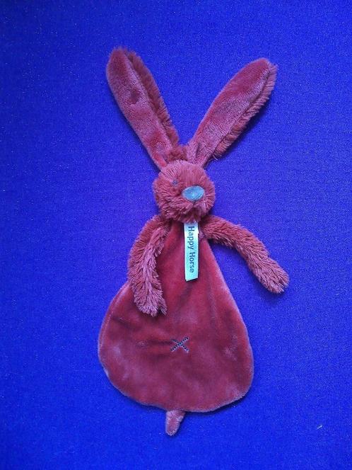 HAPPY HORSE Knuffeldoekje KONIJN RICHIE. ORANJE **Nieuw**, Kinderen en Baby's, Speelgoed | Knuffels en Pluche, Nieuw, Konijn, Ophalen of Verzenden
