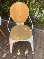 3 Witte Eetkamerstoelen - Goede Staat, Ophalen, Gebruikt, Drie, Wit