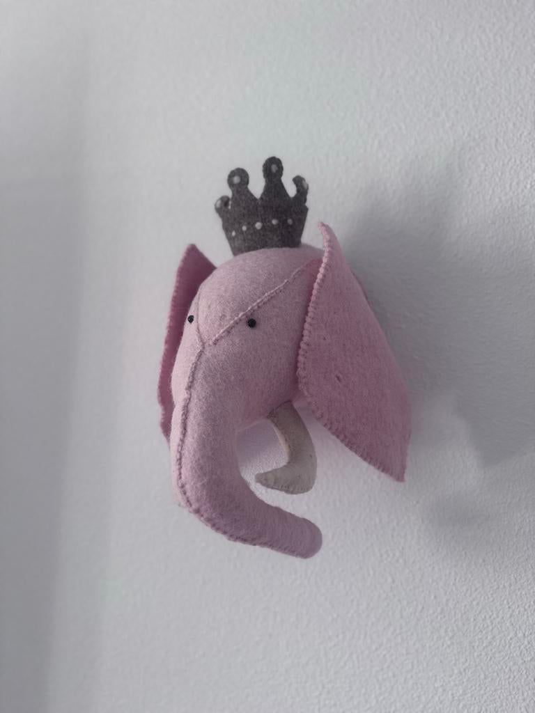 KidsDepot Olifant Wanddecoratie Meisjeskamer, Ophalen of Verzenden, Zo goed als nieuw, Wanddecoratie