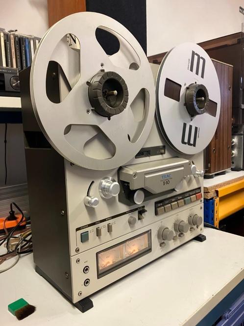 Teac X-10 3 koppen dual capstan groot onderhoud garantie, Audio, Tv en Foto, Bandrecorders, Bandrecorder, Ophalen of Verzenden