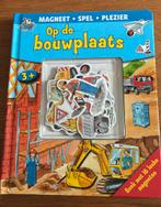 Op de bouwplaats - 4 platen waar je magneten op kan plakken, Ophalen, Gelezen