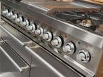 Luxe Boretti Quadra Fornuis 100cm RVS  3 ovens ! Frytop, Niet ingevuld, 60 cm of meer, Niet ingevuld, Ophalen of Verzenden
