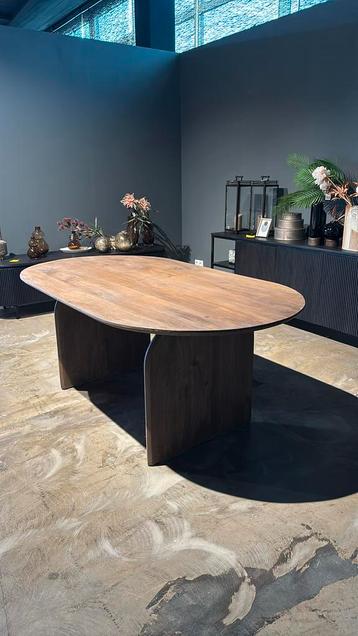OUTLET - Mangohout Tafel Lichtbruin (180x100cm) - OP=OP! beschikbaar voor biedingen