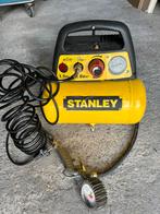 Stanley compressor, Doe-het-zelf en Verbouw, Compressors, Ophalen, 6 tot 10 bar, Zo goed als nieuw, Minder dan 200 liter/min