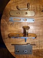 Deurbeslag voor voordeur, Ophalen, Gebruikt, Koper of Messing, Slot