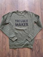 Leuke groene trui - Maat 158/164, Ophalen of Verzenden, Gebruikt, Jongen, Trui of Vest