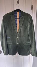 Groen fluwelen jasje Blue Industry L/XL, Kleding | Heren, Kostuums en Colberts, Maat 52/54 (L), Blue Industry, Ophalen of Verzenden