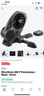 Elite Direto XR-T Fietstrainer, Ophalen of Verzenden, Zo goed als nieuw, Benen, Overige typen