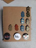 12 verschillende metalen The Beatles speltjes + button., Verzamelen, Speldjes, Pins en Buttons, Ophalen of Verzenden, Overige onderwerpen