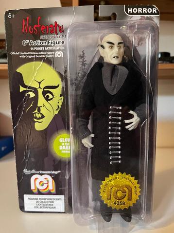 Retro glow in the dark Nosferatu actiefiguur Mego 20 cm beschikbaar voor biedingen