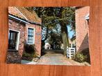 Bourtange. Doorkijk vanuit Commandeurstraat., Ophalen of Verzenden, 1960 tot 1980, Ongelopen, Groningen