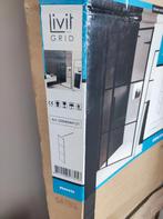 Riho Grid Douche Zijwand 30cm Mat Zwart + Stabilisatiestang, Huis en Inrichting, Ophalen, Minder dan 50 cm, Overige typen, Nieuw