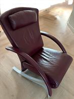 Rolf Benz 3100 leren relaxfauteuil, Ophalen, Gebruikt, 50 tot 75 cm, Leer