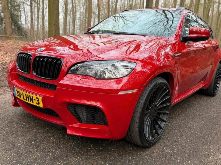 BMW X6 4.4 M AUT 2010 youngtimer, Auto's, BMW, Particulier, X6, Benzine, G, SUV of Terreinwagen, Automaat, Geïmporteerd, Rood