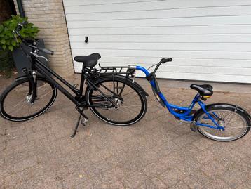 Gebruikte aanhangfiets beschikbaar voor biedingen