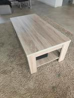 Salontafel - Licht Hout - Rechthoekig, Ophalen, Gebruikt, Modern, Minder dan 50 cm