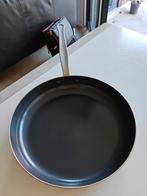 Mauviel koekenpan ø28 cm, Huis en Inrichting, Keuken | Potten en Pannen, Ophalen, Gebruikt, Rvs, Koekenpan of Braadpan