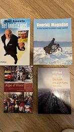 4 boeken over wielrennen/ fietstochten, Ophalen of Verzenden, Zo goed als nieuw, Lopen en Fietsen