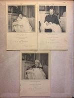 3x ansichtkaart 1909 eerste portret prinses Juliana, Nederland, Gebruikt, Ophalen of Verzenden, Kaart, Foto of Prent