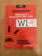 ExamenOverzicht - Oefenboek Examenstof Wiskunde A VWO, Ophalen of Verzenden, Nederlands, Overige niveaus, ExamenOverzicht