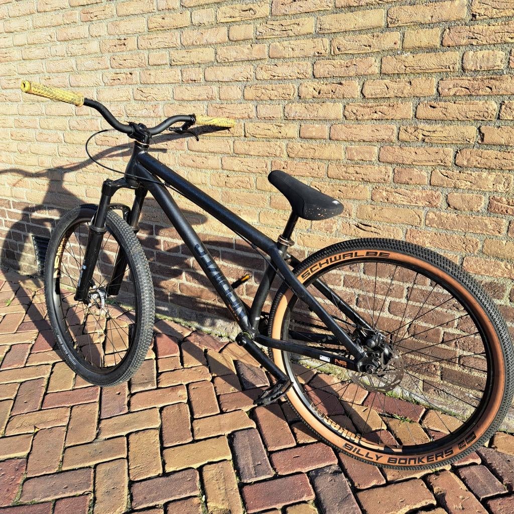 Ns movement 2 dirt jumper, Fietsen en Brommers, Ophalen, Gebruikt, Staal, 24 inch of meer
