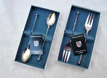 Albert Heijn 1990 actie Zilverstad Schoonhoven vorkjes lepel beschikbaar voor biedingen