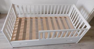 Massief Houten Kinderbed + Bedlade beschikbaar voor biedingen