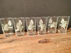 Vintage 6 KELLER-GEISTER GLAZEN., Verzamelen, Ophalen of Verzenden, Zo goed als nieuw, Borrel- of Shotglas